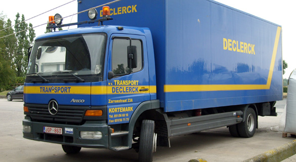 distributiewagen transport declerck